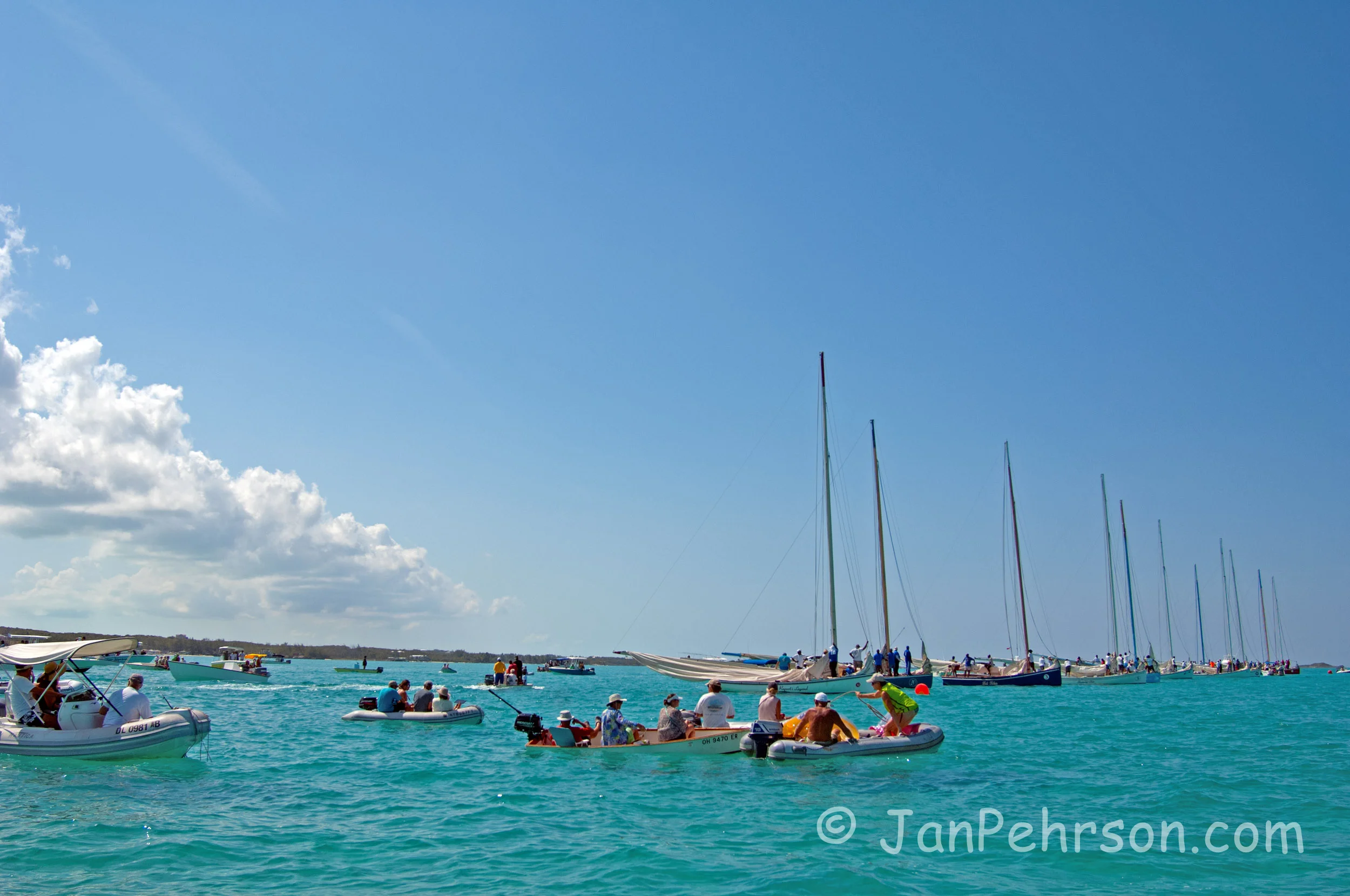 National Family Island Regatta of the Bahamas 2015 Class A - Final Race (3) - Start (0007)
