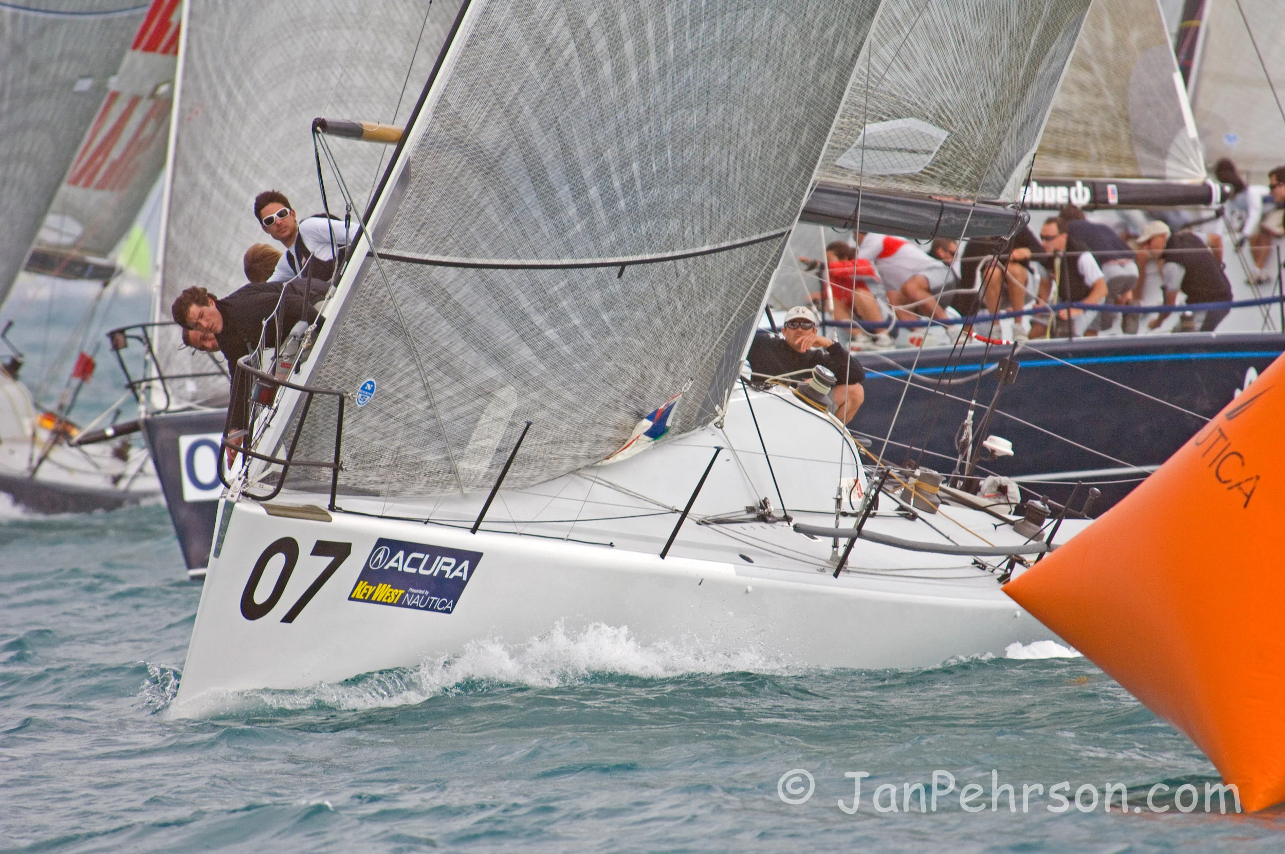 Acura Key West Race Week 2008, Florida, Day 4,Division 1,Farr40,Twins,Paris, FRA3rd in Class (01299)