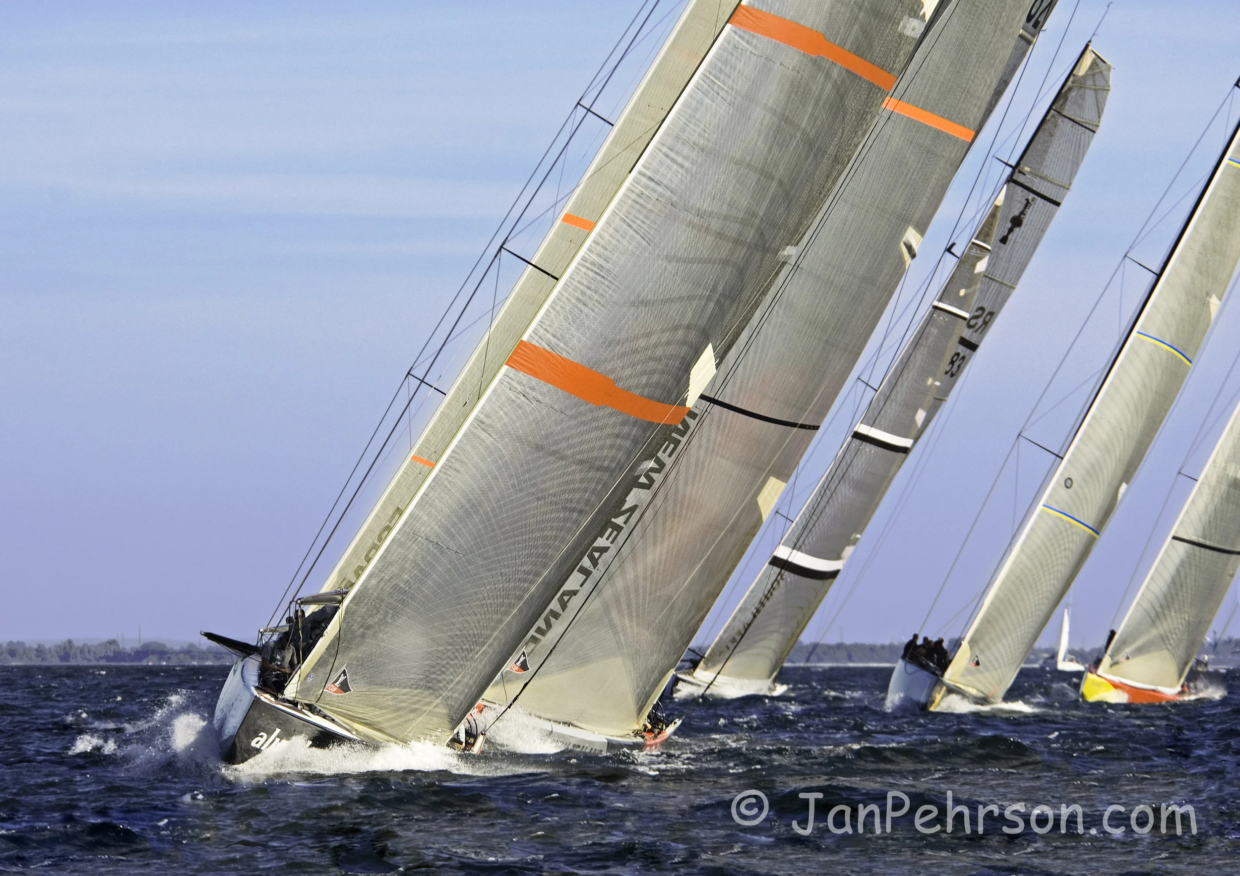 2005; America's Cup; Malmo; Sweden; Fleet;  (January)