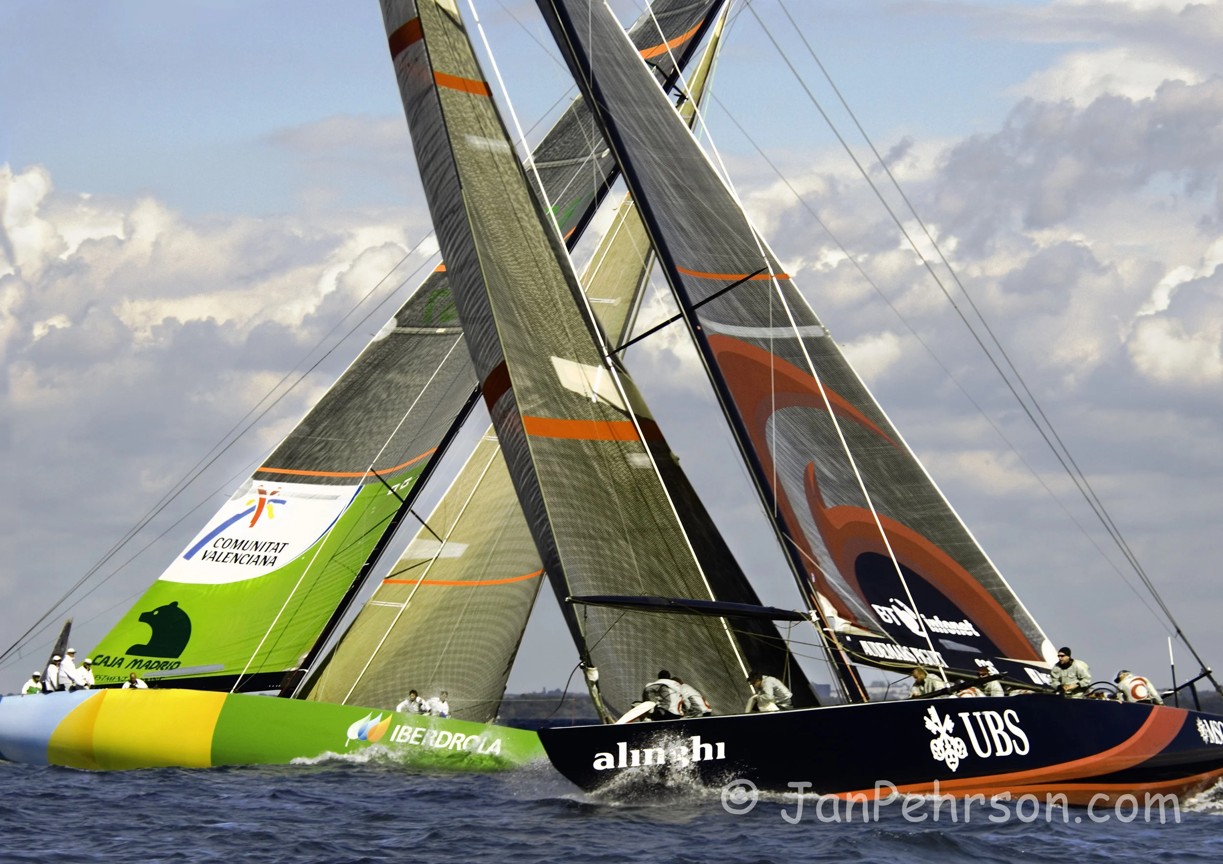 2005; America's Cup; Malmo; Sweden; Alinghi; +39 (February)