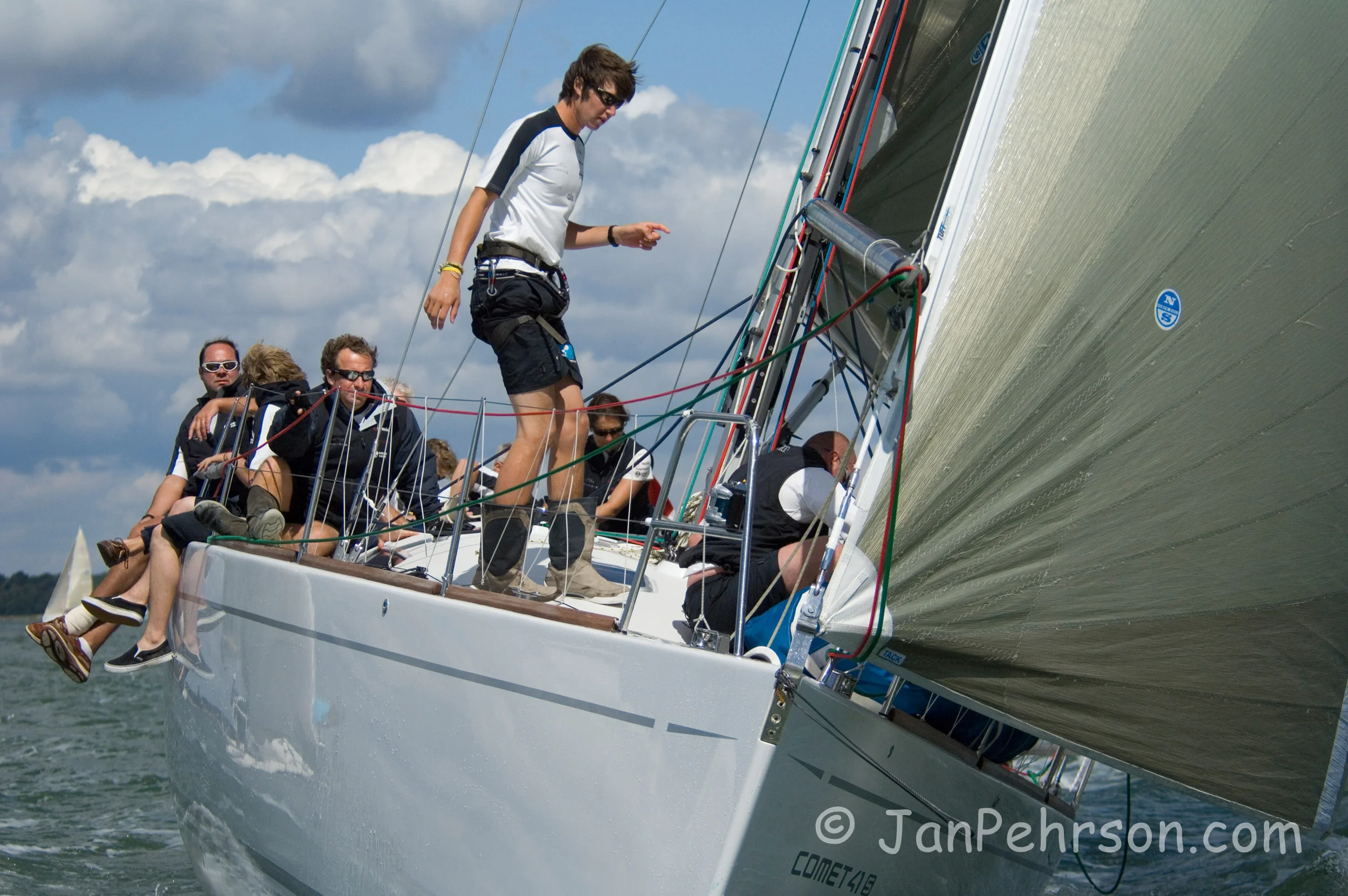 Skandia Cowes Week 2007:  UK: Isle of Wight, Cowes. Race Day 3 - Biela-  Class 3 IRC (01110)