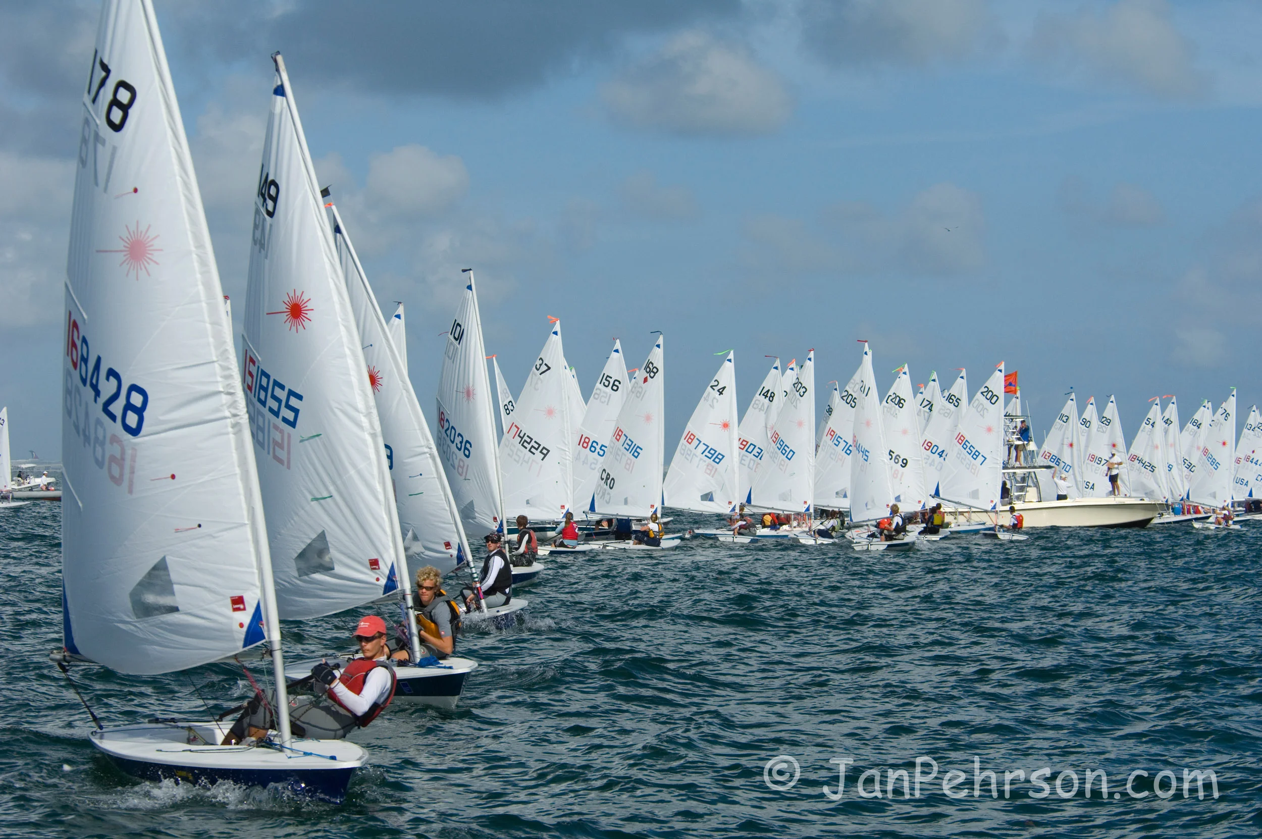 Orange Bowl International Youth Regatta 2007; Miami; Coral Reef Yacht Club; Laser Radial Class (00785)