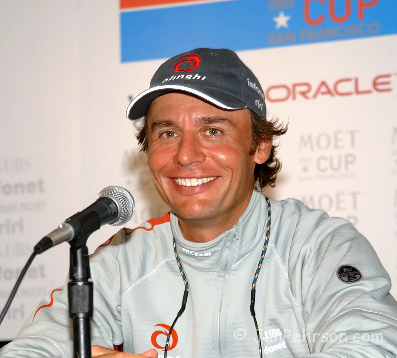September 2003, San Francisco, CA, MOËT CUP, Ernesto Bertarelli, Yacht Alinghi Syndicate Head (0068)