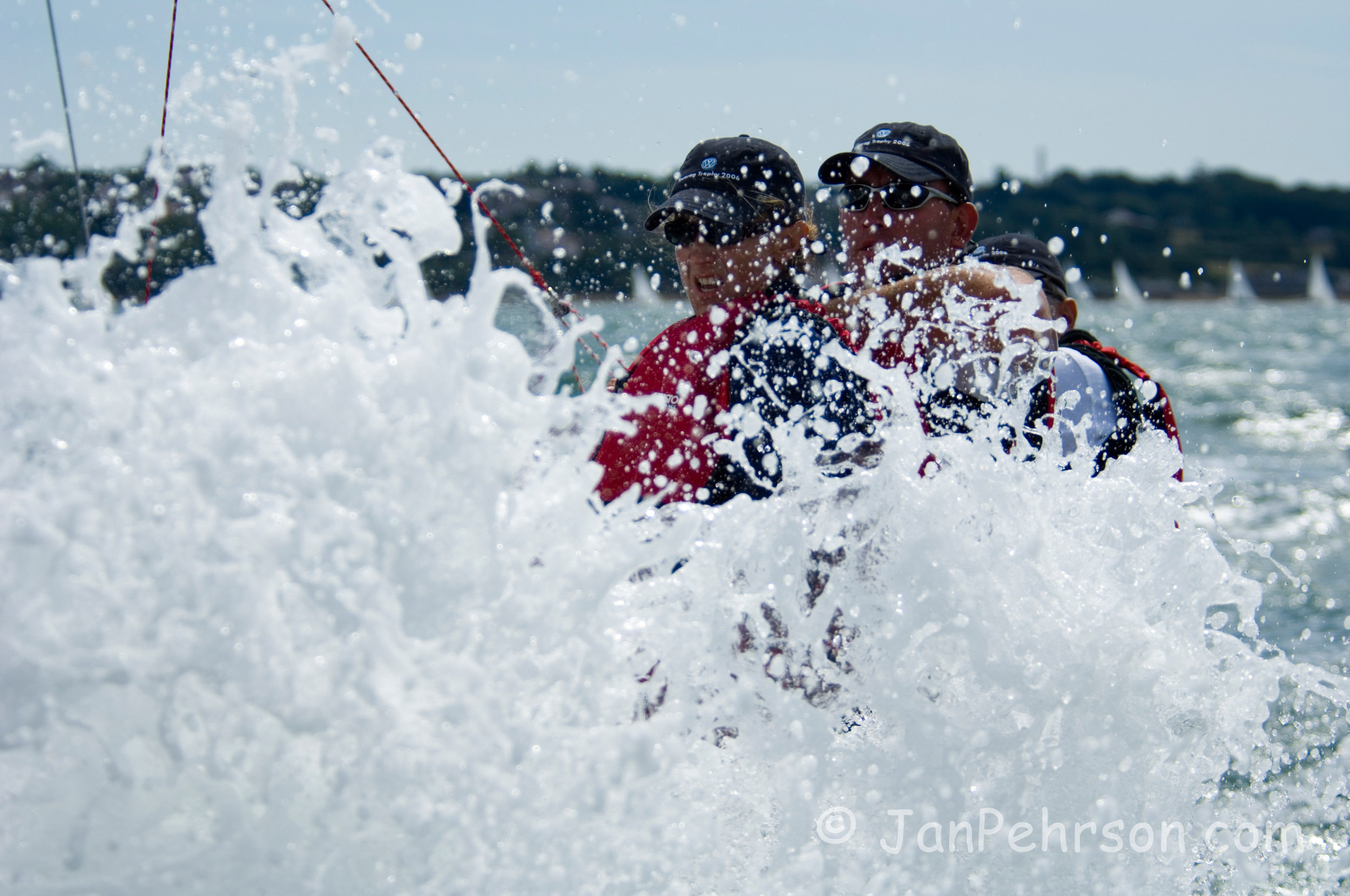 Cowes Race Week 2006 - Laser SB3 3209 - MUSTO (00204)