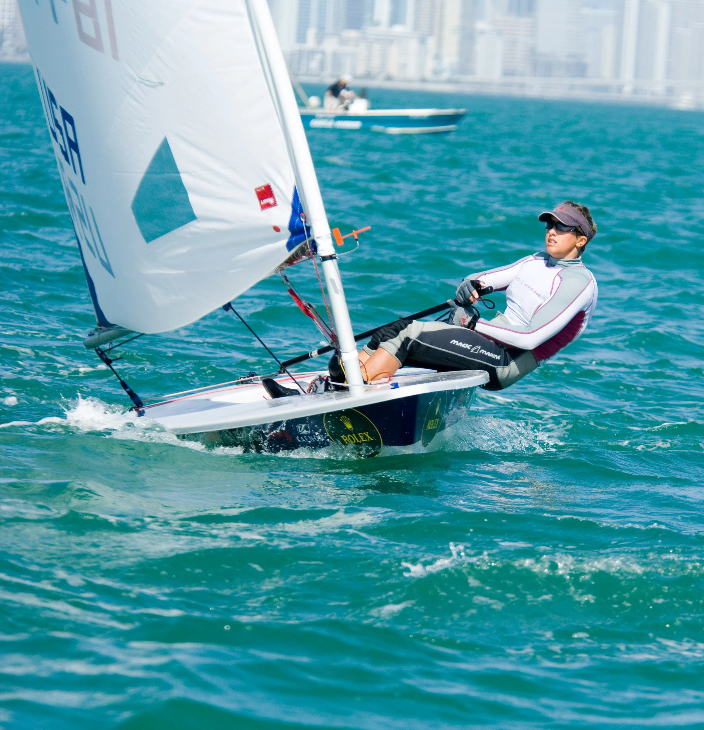 Miami OCR 2006, Day 1 Laser Radial USA 184454 Tunnicliffe, Anna Class Winner (1981)