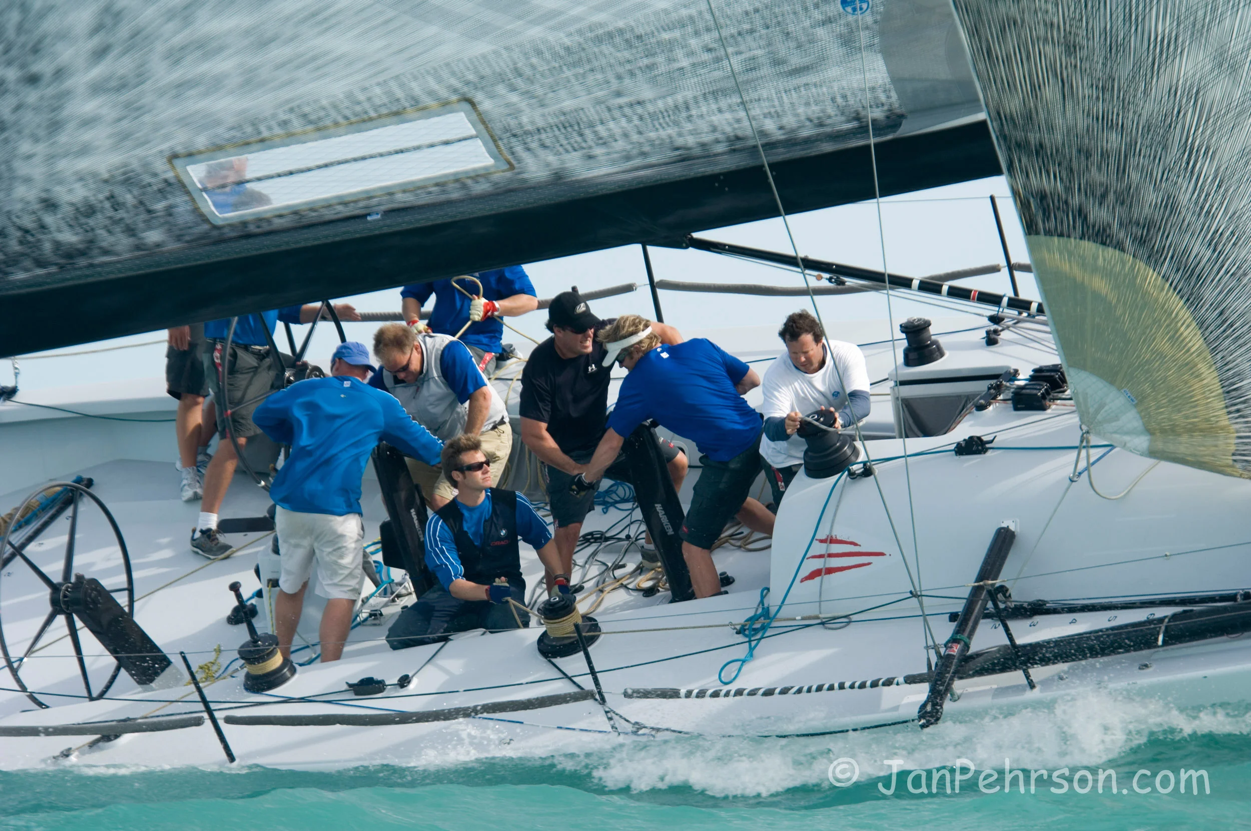 Key West Race Week 2006, Day 5. TP 52 Sjambok (1075)