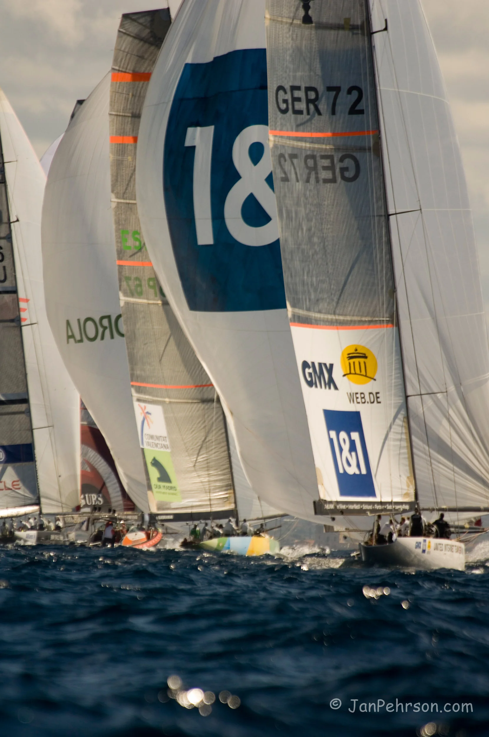 September 2005, Trapani, Sicily Americas Cup Act (02158)