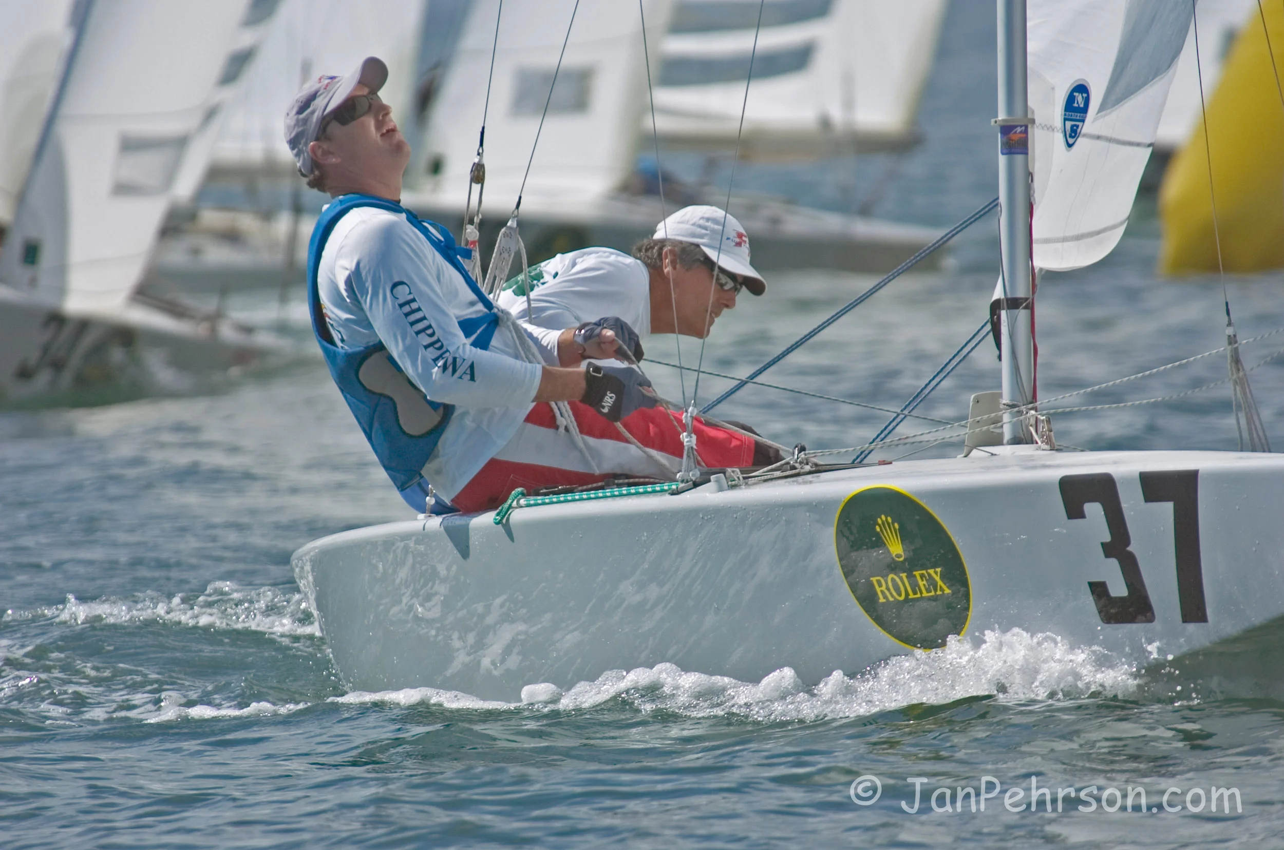 January 2005, Miami, Florida, Olympic Class Regatta, Star Class, Brun (0127_1_011)