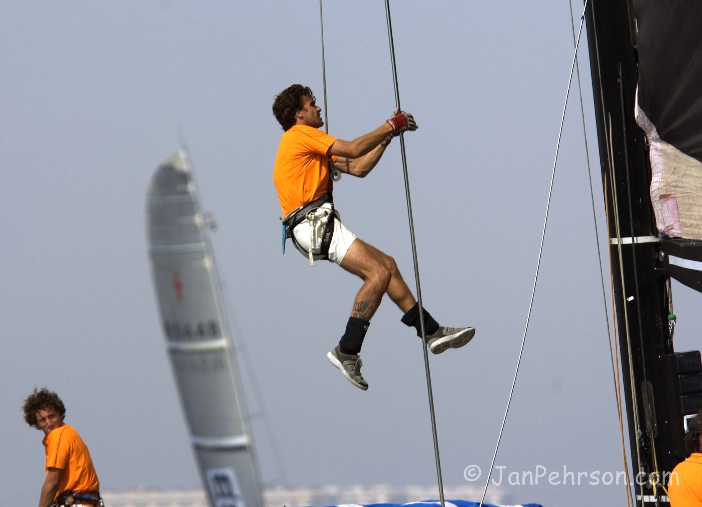 October 2004, Valencia, Spain, Americas Cup Racing, Yacht Plus 39 (1007_2_0005) (1007_2_0022)