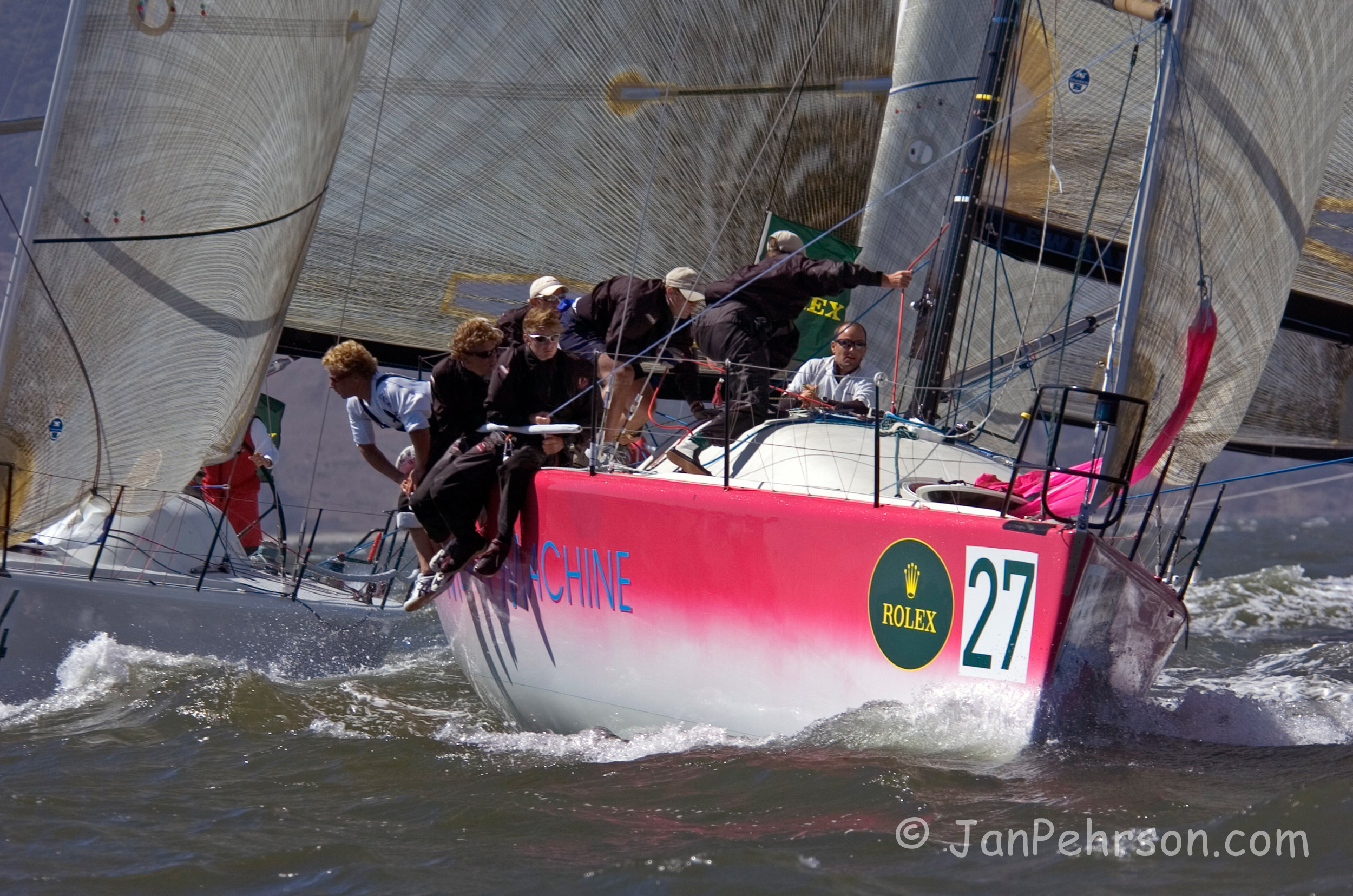 September 2004, San Francisco, California, Farr 40 Class Worlds Action (0908_2_0031)