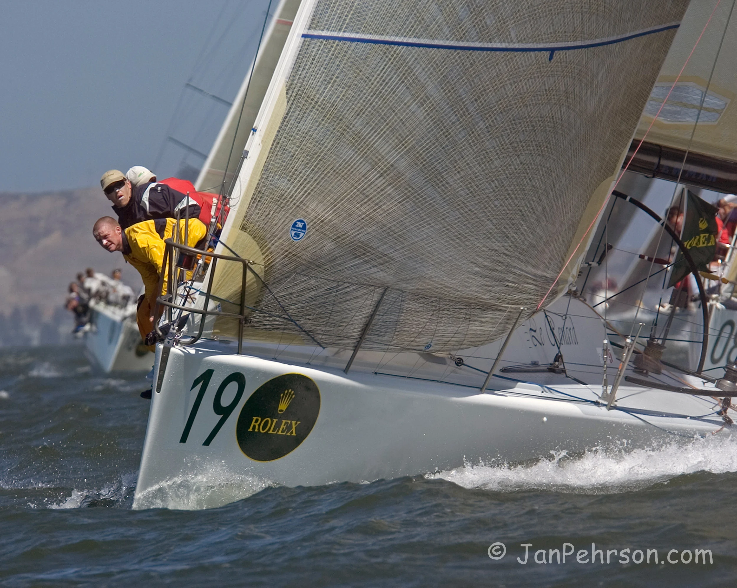 September 2004, San Francisco, California, Farr 40 Class Worlds Action (0909_1_0042)