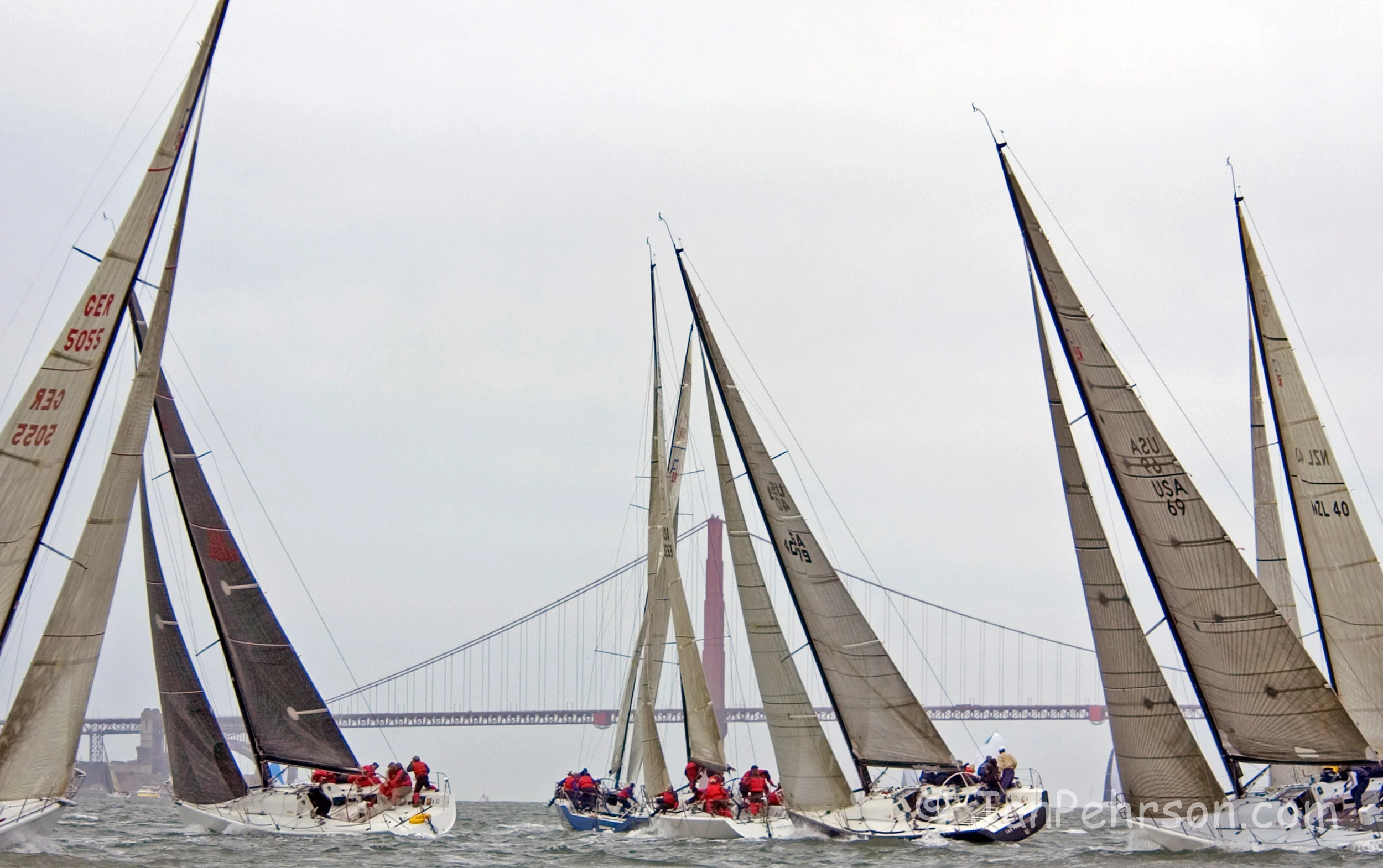September 2004, San Francisco, CA, Big Boat Series, Farr 40 Class (0918_1_0024)