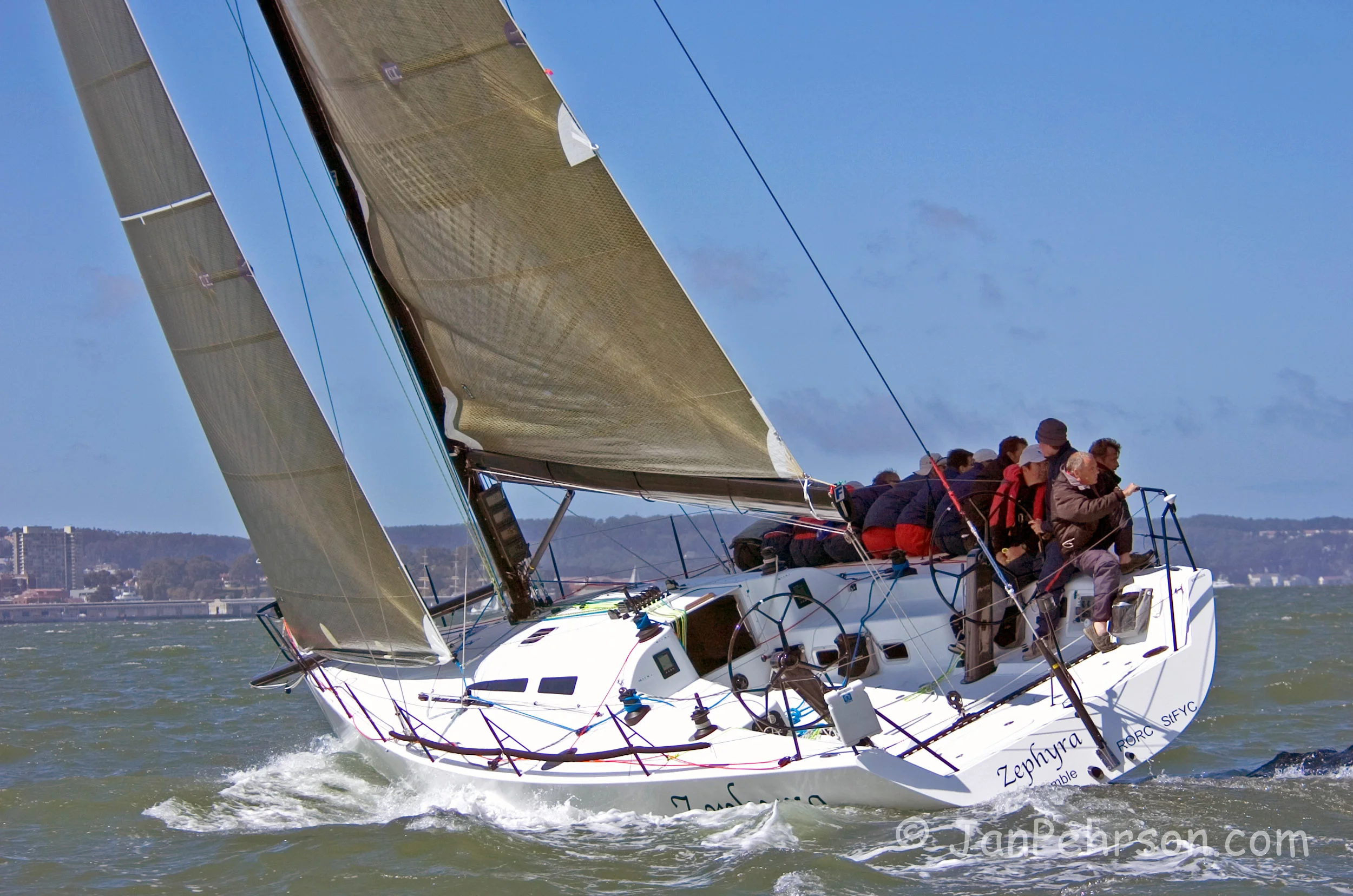 September 2004, San Francisco, CA, Big Boat Series, IRCA Racing, Zephyra(0919_1_0006_IRCA)