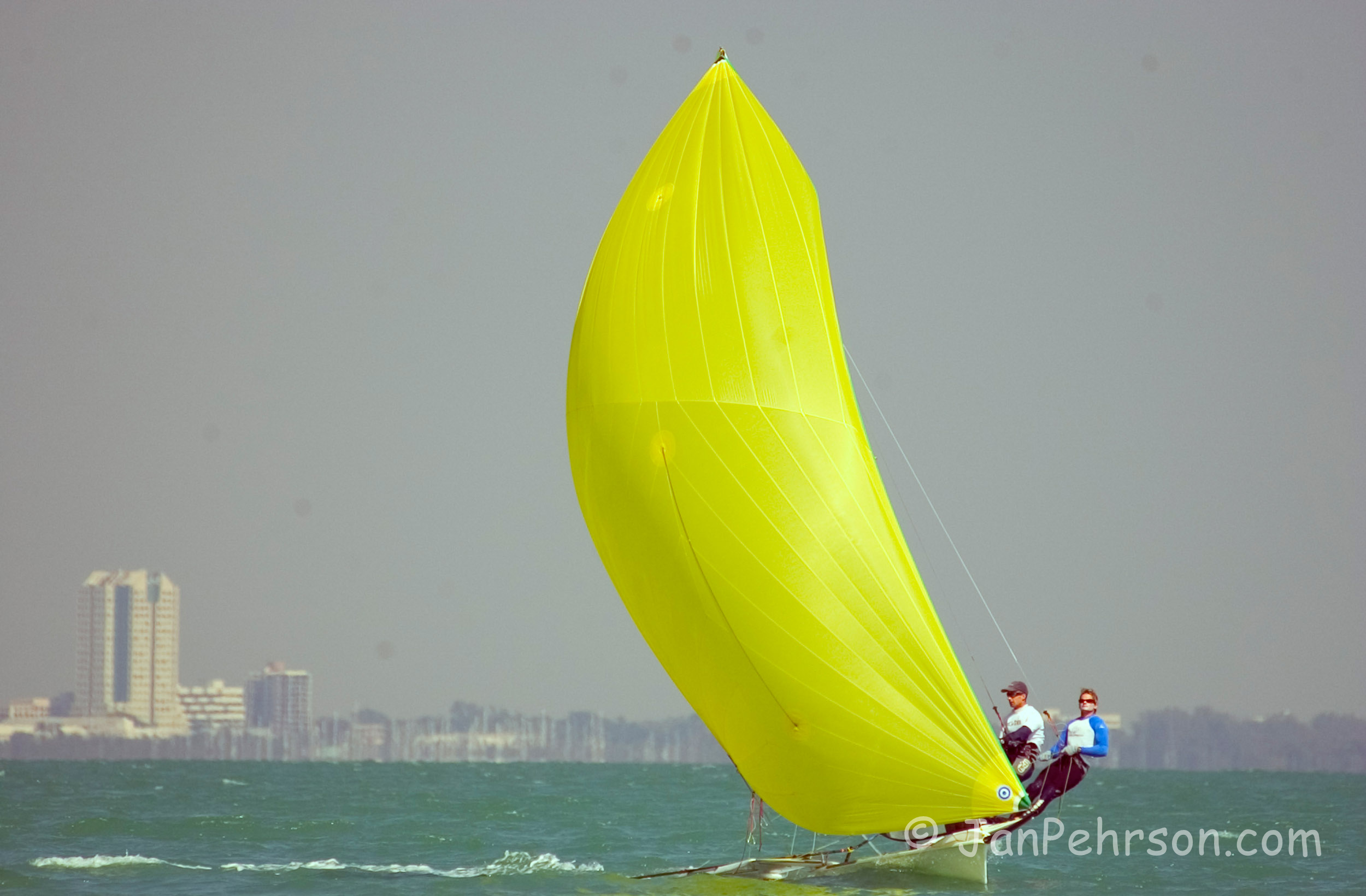February 2004, Miami, Florida, USA Olympic Trials, Class Winners, 49er Class, Wadlow & Spaulding (49er_USA8_Wadlow&Spaulding_#13)