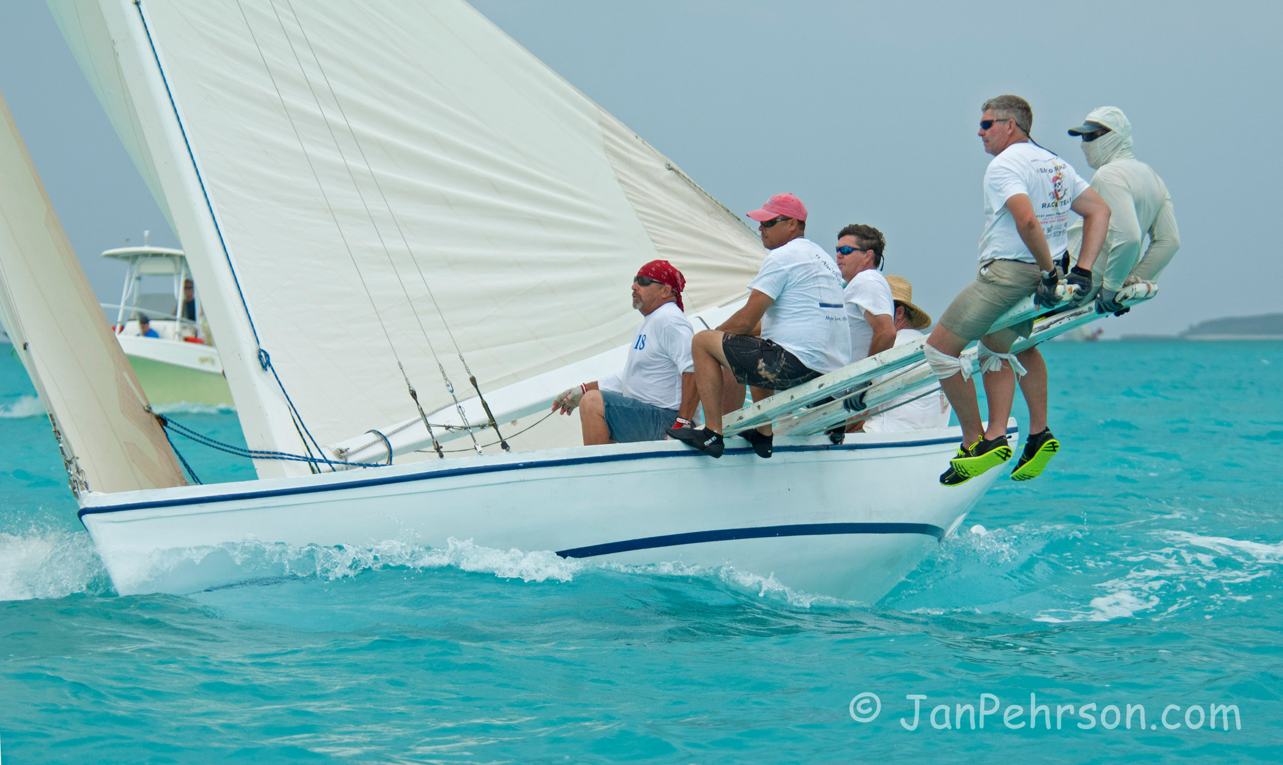 April 2017, Georgetown, Exuma, Bahamas, National Family Island Regatta, Day 1, Class B, Lonesome Dove, Jeff Gale, Hope Town, Abaco (0620)