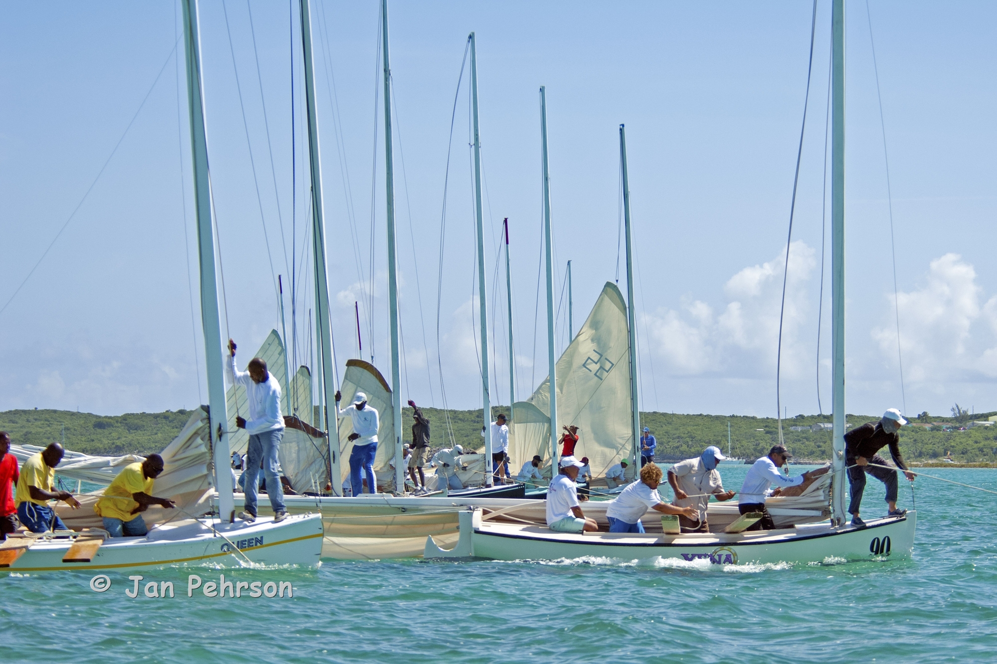 June 2018, Salt Point, Long Island, Bahamas, Long Island Regatta, Day 3, Class C (0030)