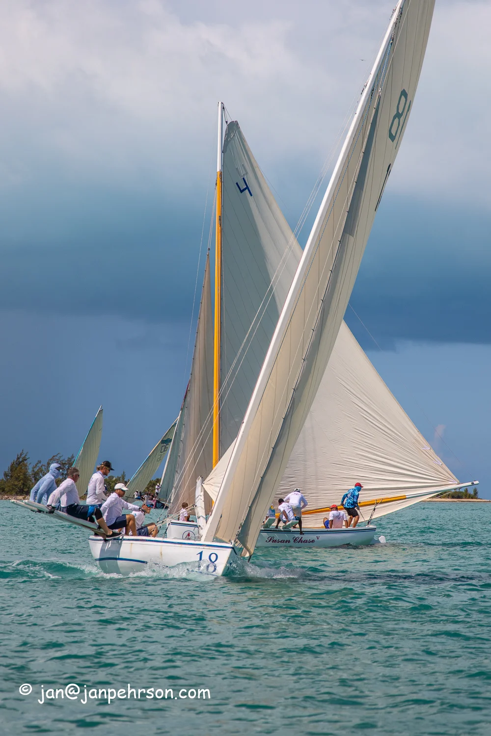 June 2019, Long Island, Bahamas, Long Island Regatta Day 2, B-Class, Lonesome Dove, 3rd in Class
