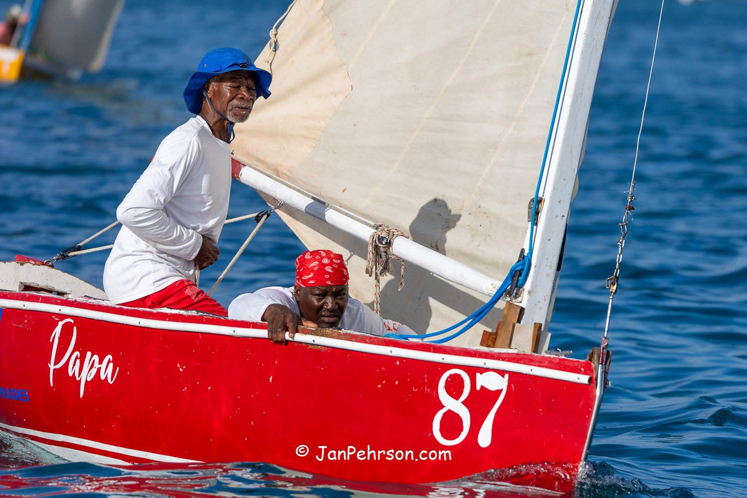 December 2025, Nassau, Bahamas, Best of the Best Regatta, E-Class, Papa, 3rd Place