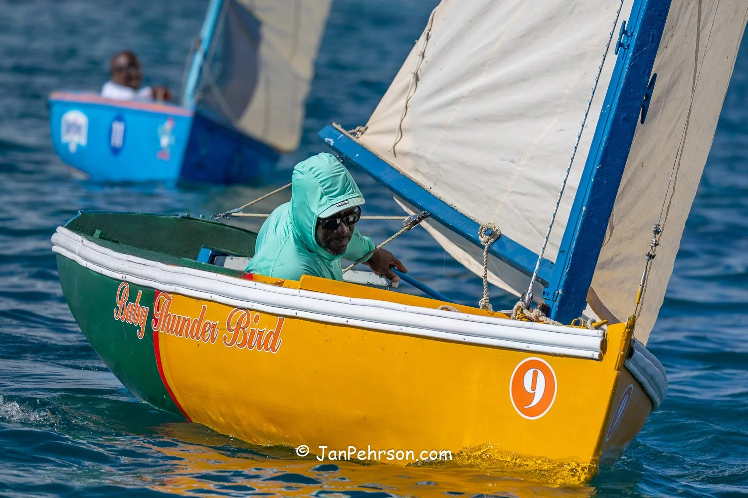 December 2025, Nassau, Bahamas, Best of the Best Regatta, E-Class, Baby Thunderbird, 8th Place