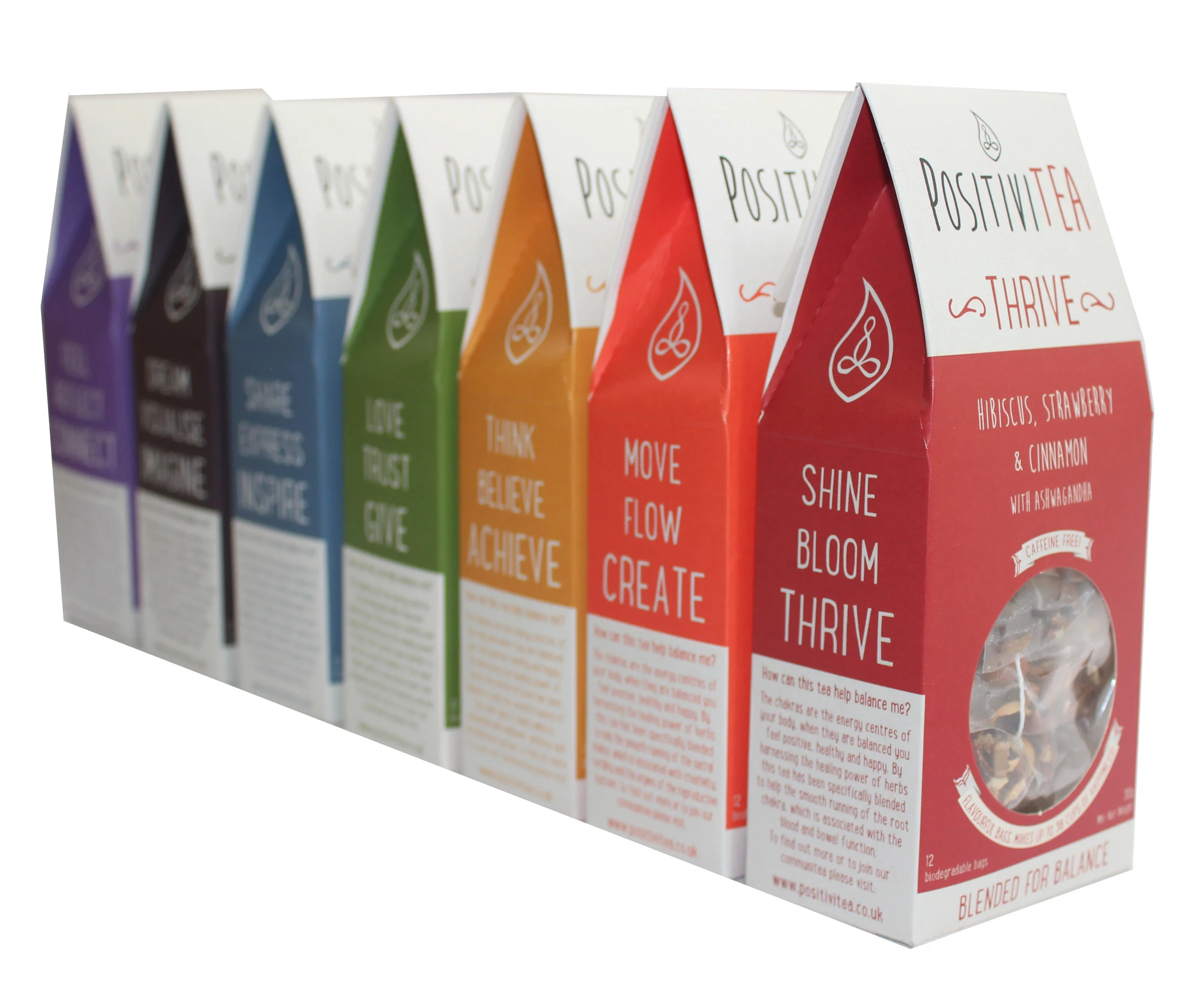 Seven Chakras Tea Set 