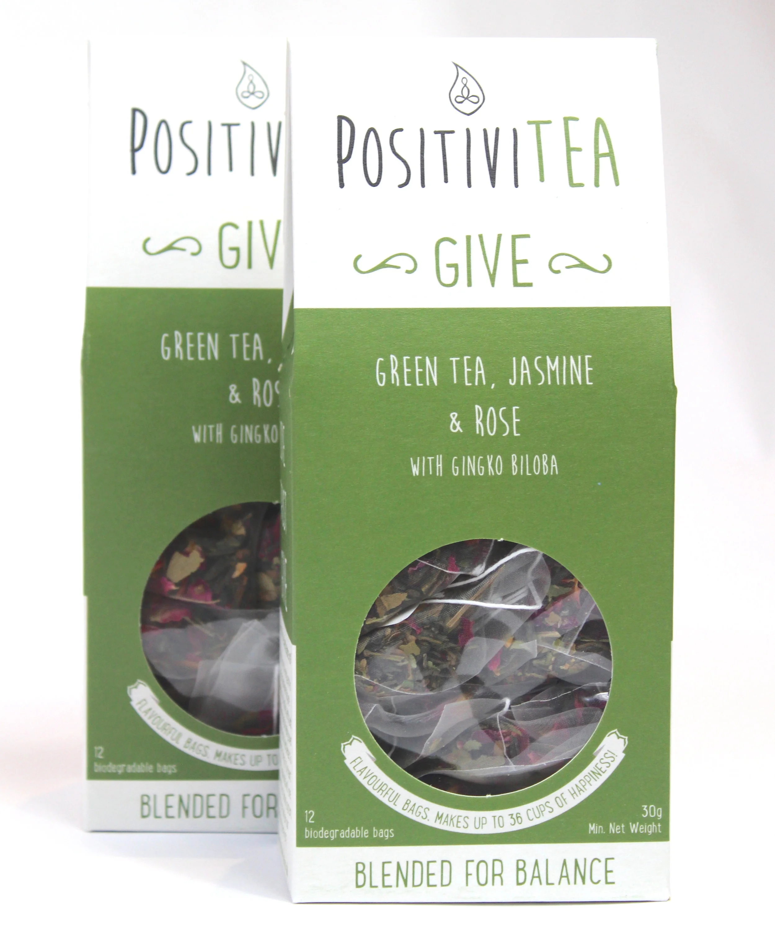 GIVE - HEART CHAKRA TEA BLEND - TWO PACKETS