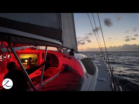 48 hours NONSTOP: Overnight sailing from Bahamas to Florida (Ep 324)