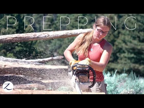 Prepping | Learning how to survive off grid! ๐ชต (Ep 331)