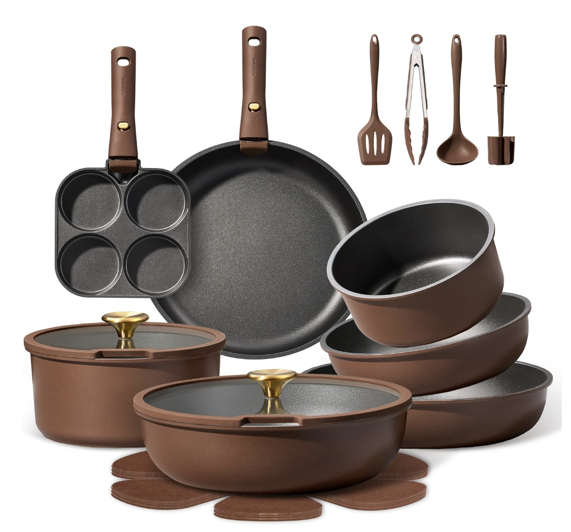 Removable Handle Nonstick Cookware