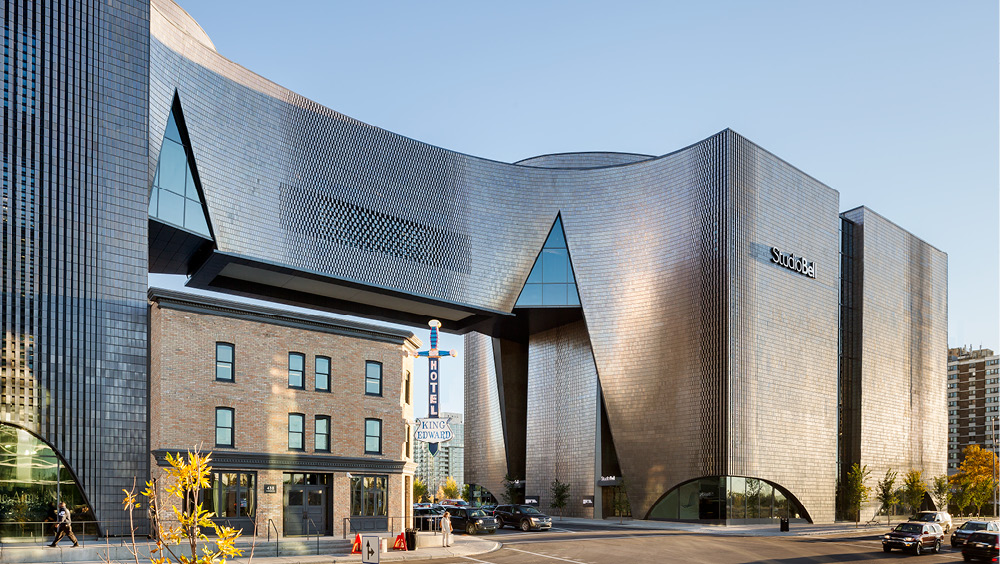 Studio Bell, home of the National Music Centre – our primary venue.