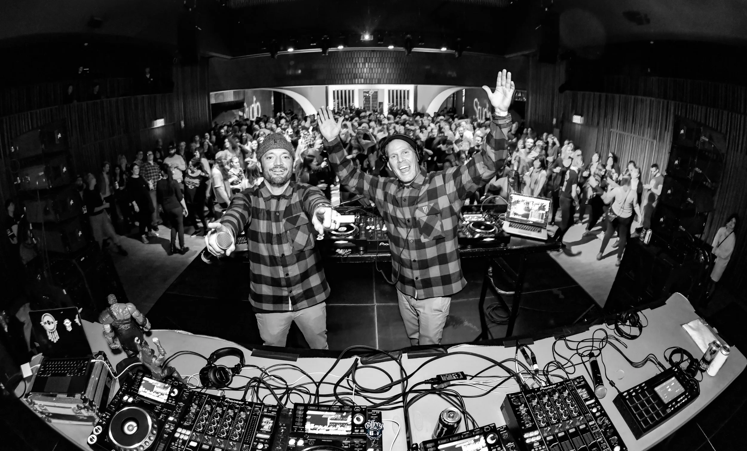 Small Town DJs bringing the party to Studio Bell After Hours, 2018. Photo: Joffery Middleton-Hope (JofferyPhoto.com)