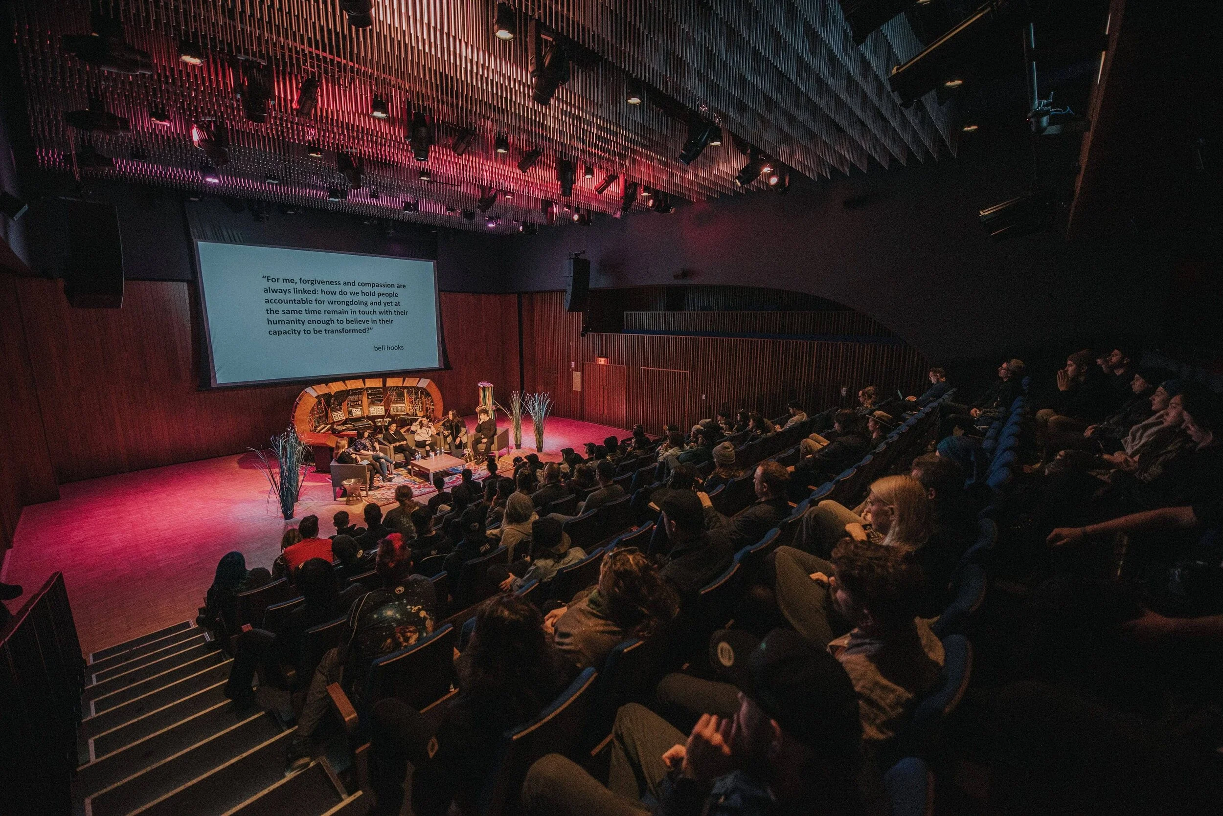 Photo from last year’s Safer Scenes: Moving Beyond Call Out Culture - Panel. Leigh-Anne Hazard (@miss.hazard)