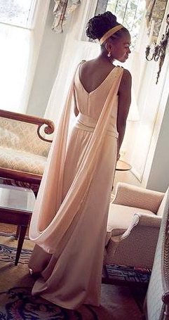 Jamia Wilson in her wedding dress, photo: Essence Magazine