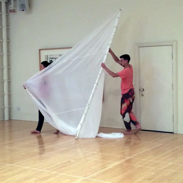 Sails in rehearsal
