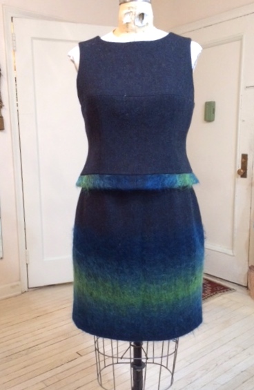 Custom decorator wool fabric / outfit for client