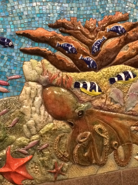 Subway mosaic near the Museum of Natural History at 81 street