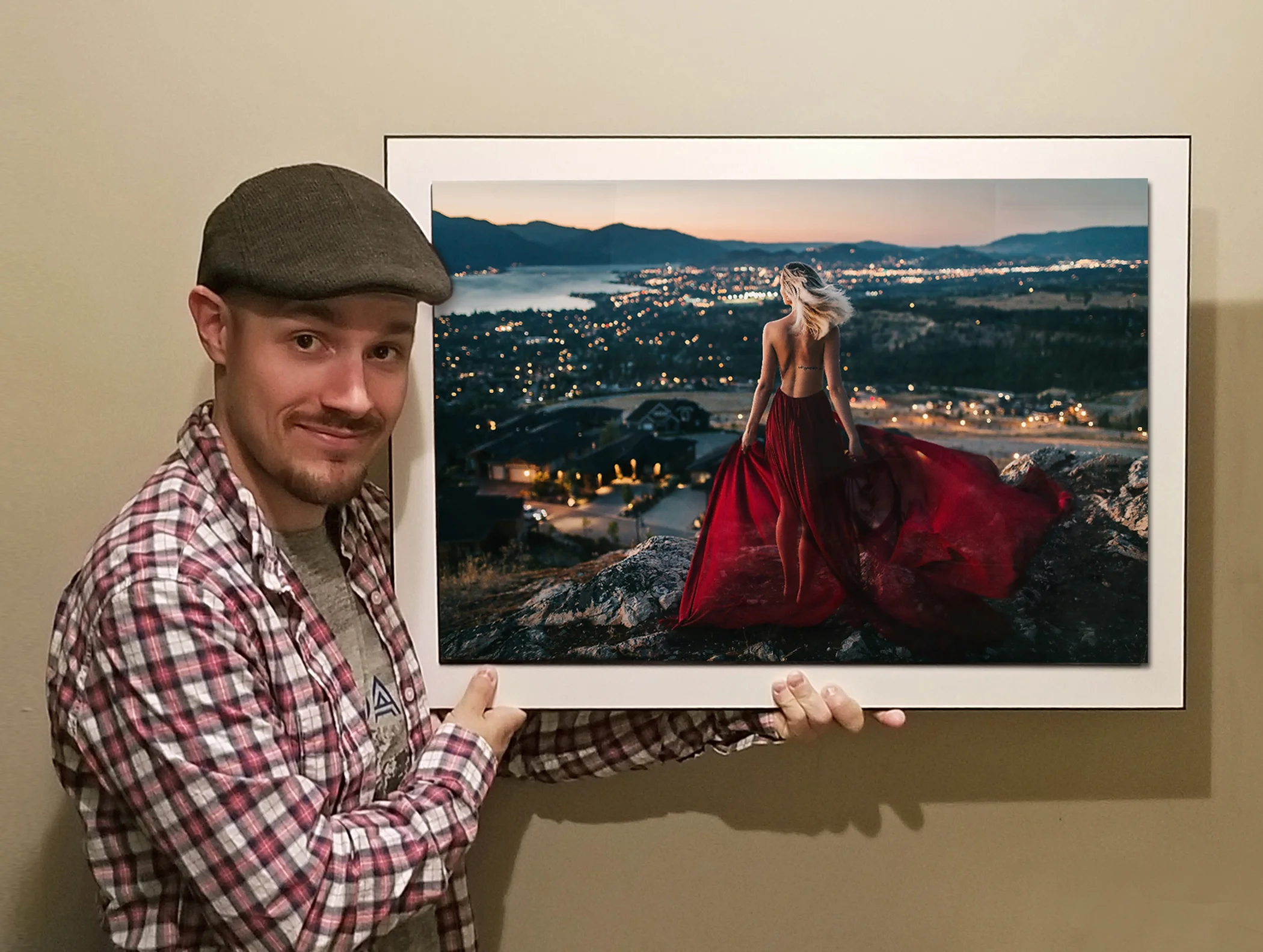 Gorgeous Aluminum Luxury Mount with an even more gorgeous image by the fantastic Lexy Parks!
