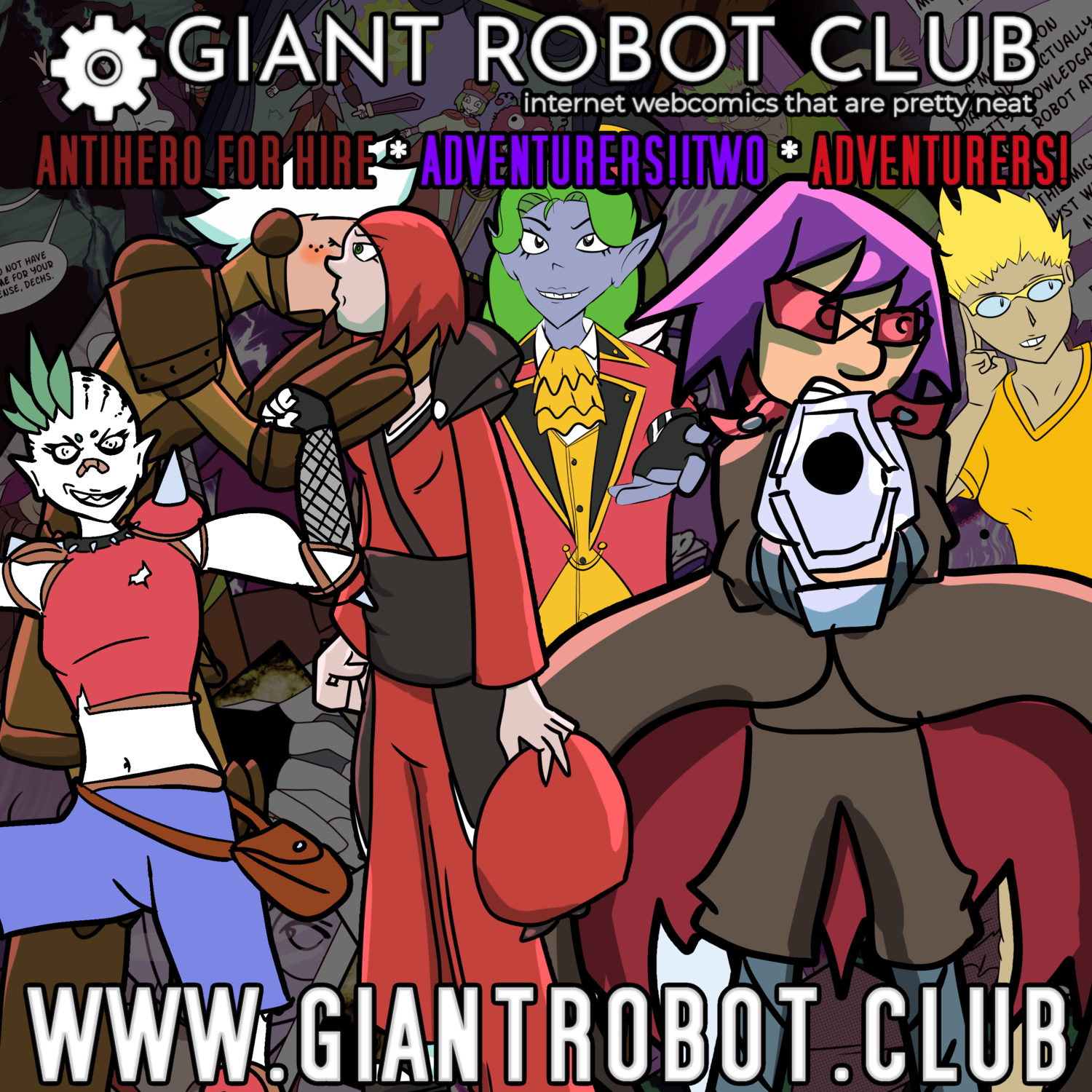 Camino pálido ejemplo giant robot club