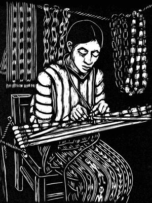 Ikat (Jaspé) Knotter