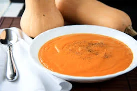 Butternut Squash and Roasted Garlic Bisque