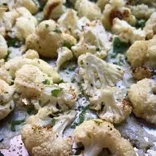 Parmesan & Gruyere Roasted Cauliflower