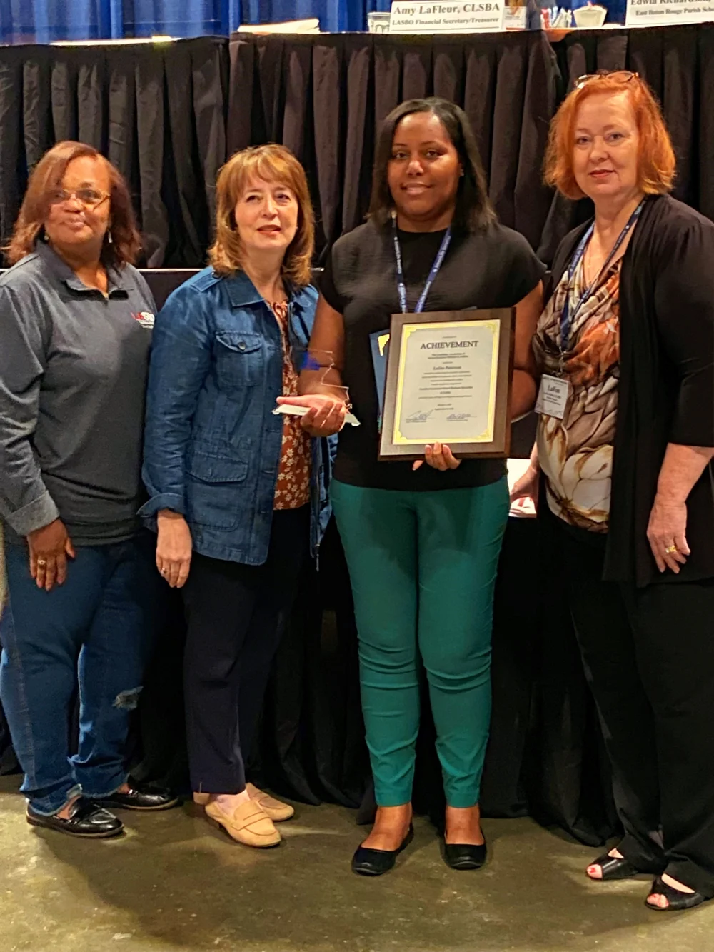 Assumption Parish Schools’ Business Accountant Recognized at State