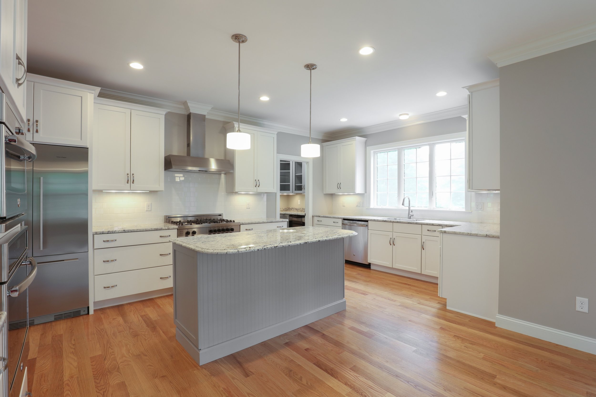 New construction before staging. Not bad...