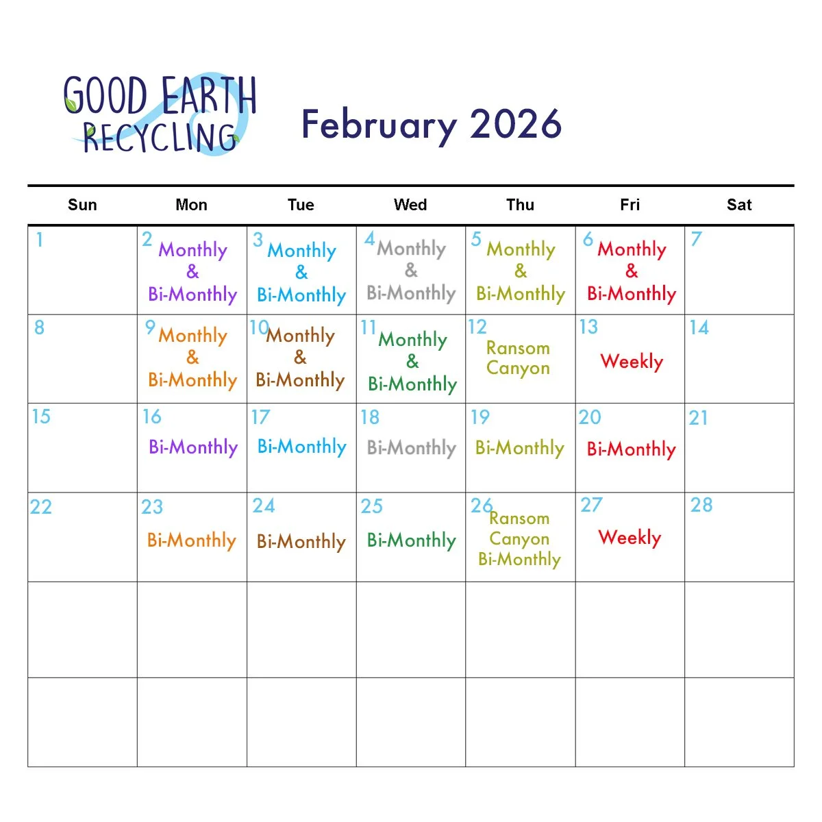 Recycling Near Me Lubbock February 2026