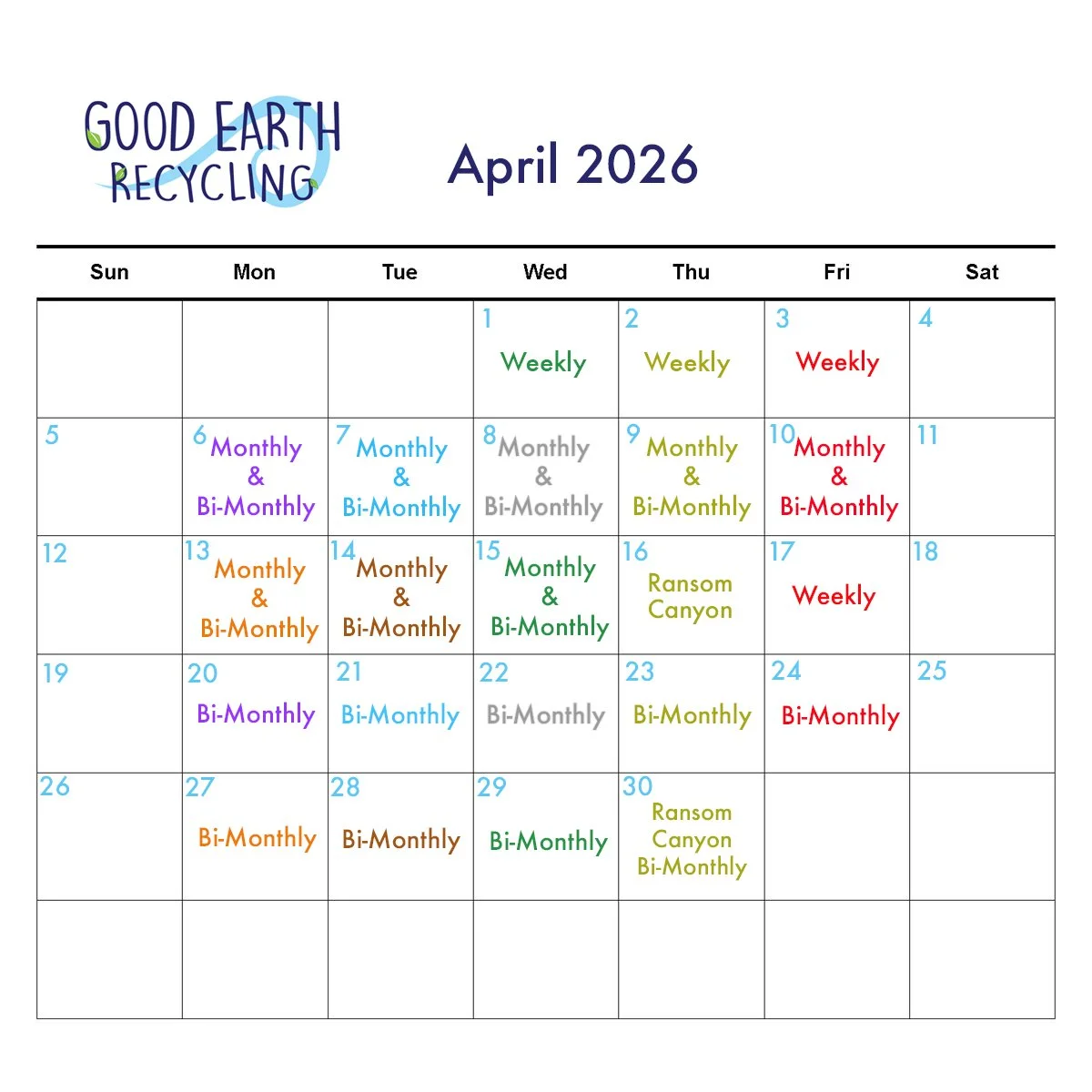 Recycling Near Me Lubbock April 2026