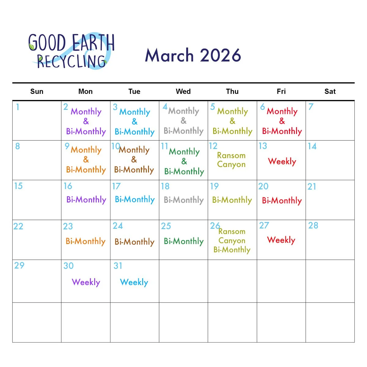 Recycling Near Me Lubbock March 2026