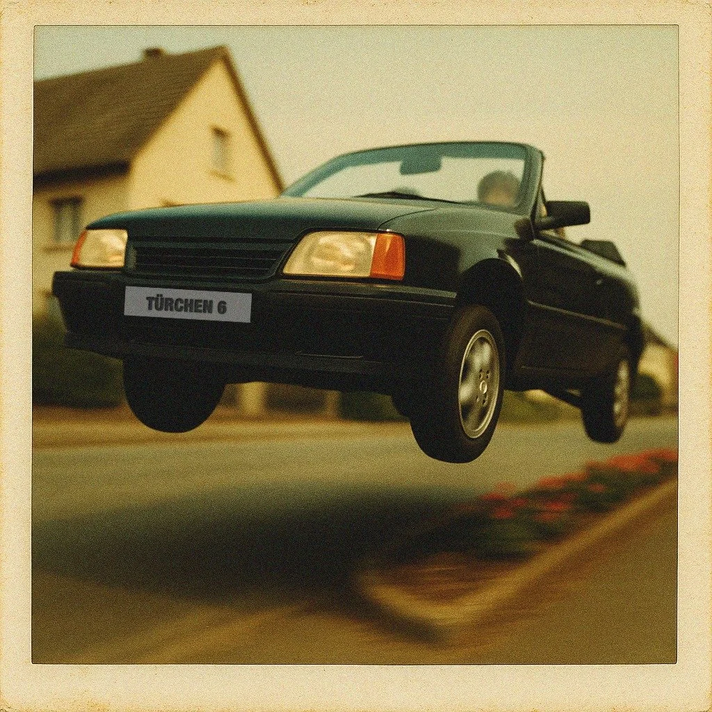 Hinter T&uuml;rchen 6 erwartet unsere Patronen und Patroninnen eine rasante Geschichte aus dem Verbrennerzeitalter, als Daniel noch Auto fuhr und kurz nach dem F&uuml;hrerschein dachte, nun w&uuml;rde von ihm als Autofahrer erwartet, mehrmals am Tag 