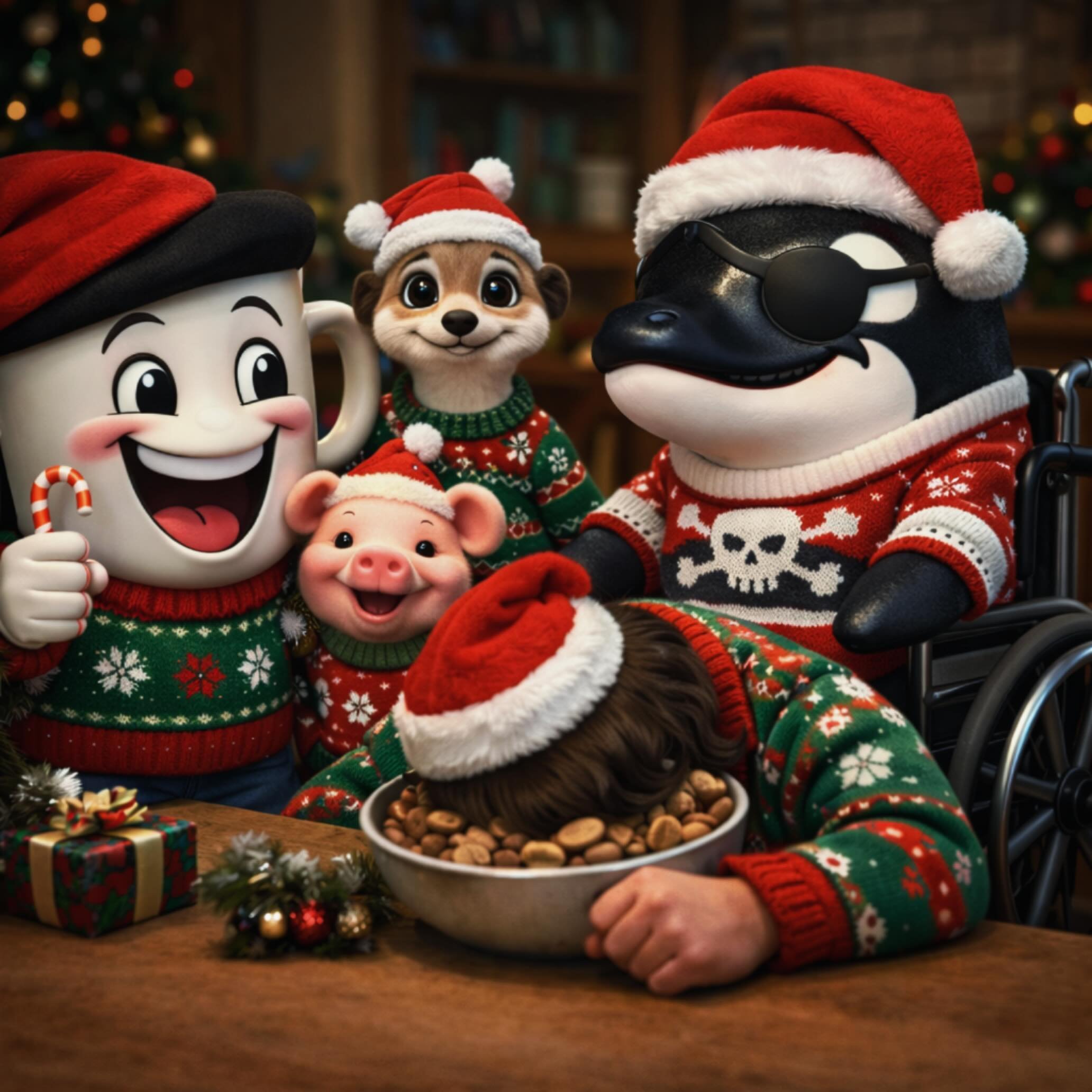 BROBERT, LOORIE WUTZ, TOBI ERDMANN, DER KAFFEEMANN, DANIEL POOK - Das Aufgebot hinter T&uuml;rchen 24 von #DerLetzteAdventskalender liest sich fast so beeindruckend wie die versammelte Starpower von Avengers: Doomsday. Blo&szlig;, dass wir das besser