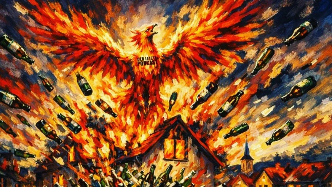 Unser Gast "Der Letzte Paketbote" erz&auml;hlt zum ersten Mal ausf&uuml;hrlich davon, wie es war, als seine ganze Wohnung abgebrannt ist, er sich wenig sp&auml;ter seine Alkoholabh&auml;ngigkeit eingestehen musste, er mit Therapie und Leben