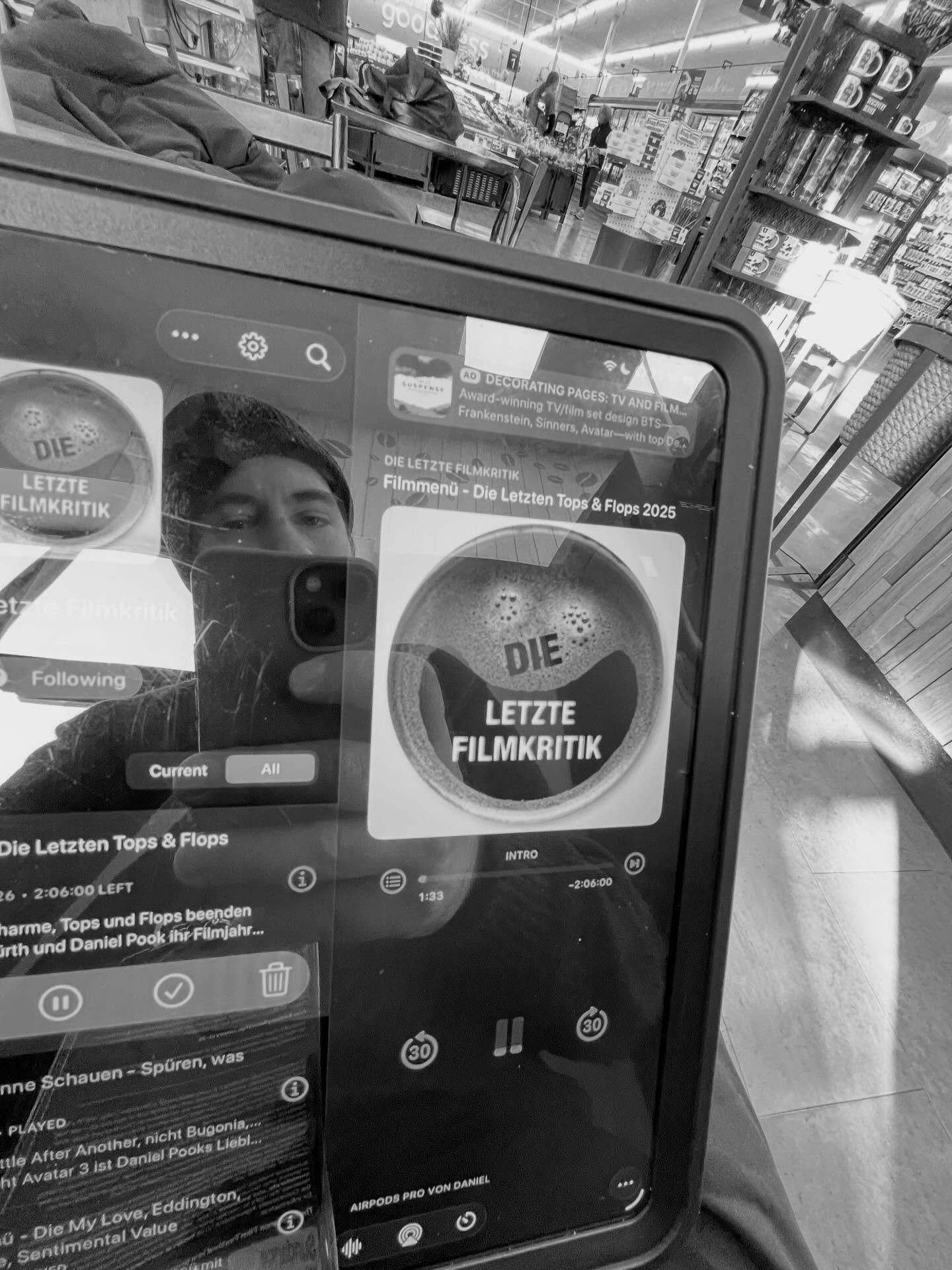 Ja, auch Daniel h&ouml;rt das heute neu erschienene &bdquo;Tops &amp; Flops&ldquo;-#Podcast-Special von &bdquo; Die Letzte #Filmkritik &ldquo; &uuml;bers Kinojahr 2025! Jetzt kostenlos im Feed des #Podcasts bei Spotify, Apple Podcasts sowie auf DieLe