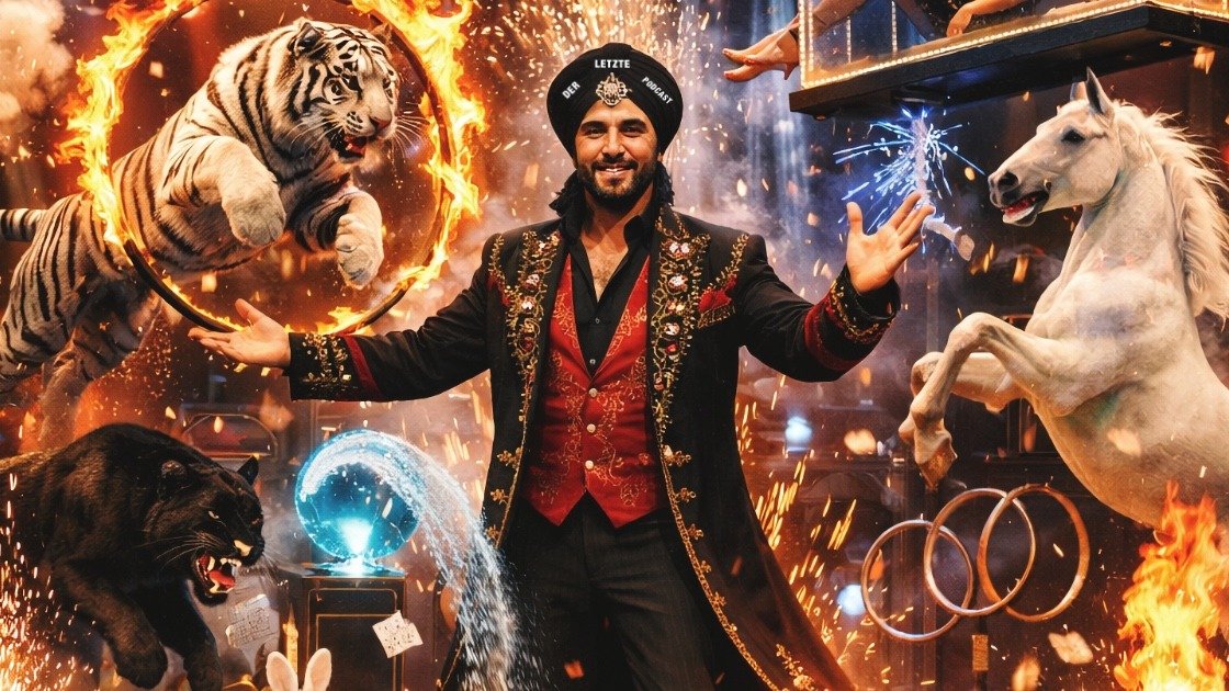 Loorie Wutz und Daniel Pook pr&auml;sentieren den t&uuml;rkischen Illusionsk&uuml;nstler &Ccedil;en &Ccedil;am!

Er hat sich nicht nur dauerhaft unsichtbar 
gemacht, sondern auch seine Stimme per #Magie vor unseren Ohren verschleiert.

Ihr glaubt uns